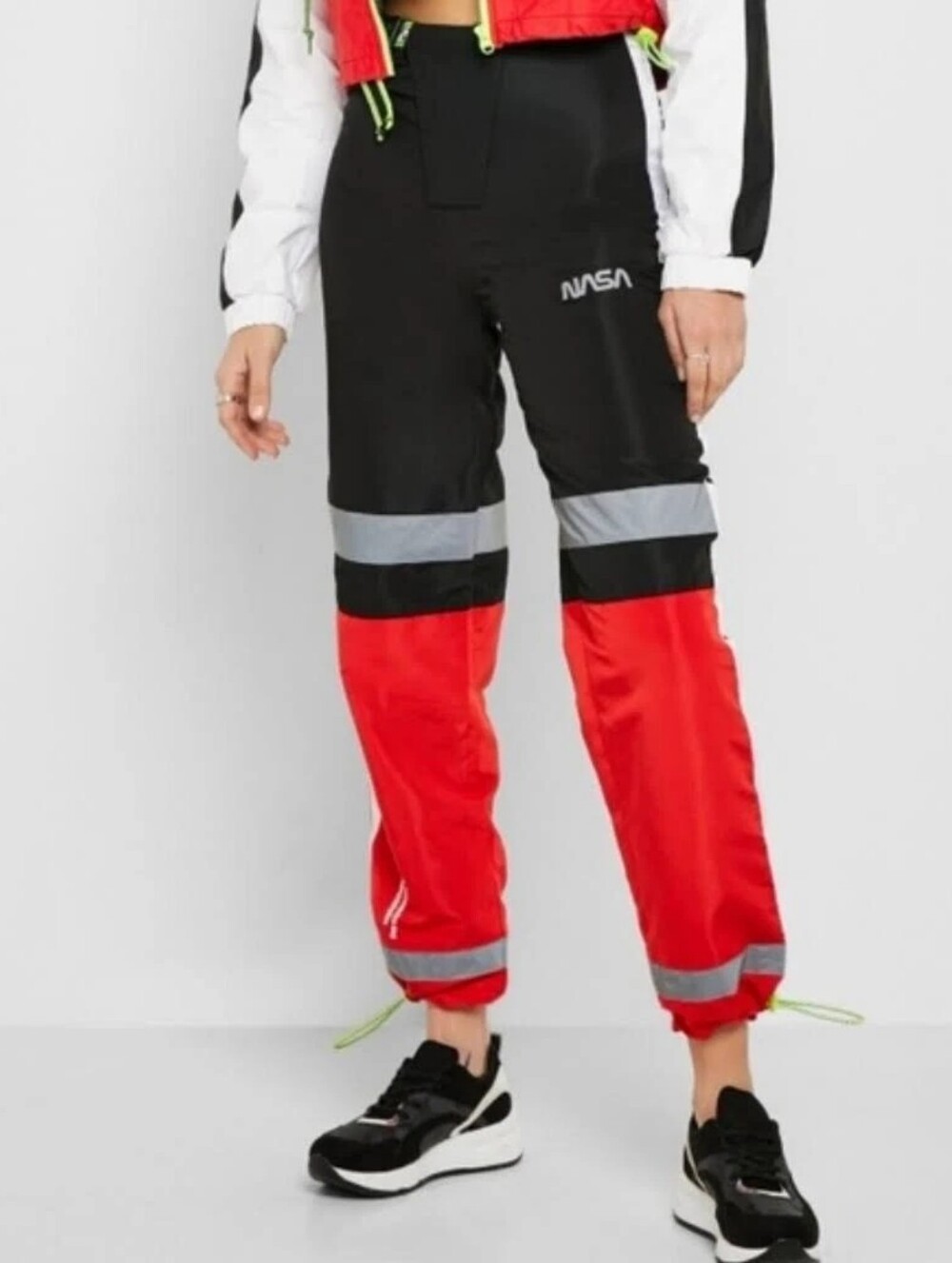 Forever 21 Cosmic Space Collection Nasa Wind Joggers